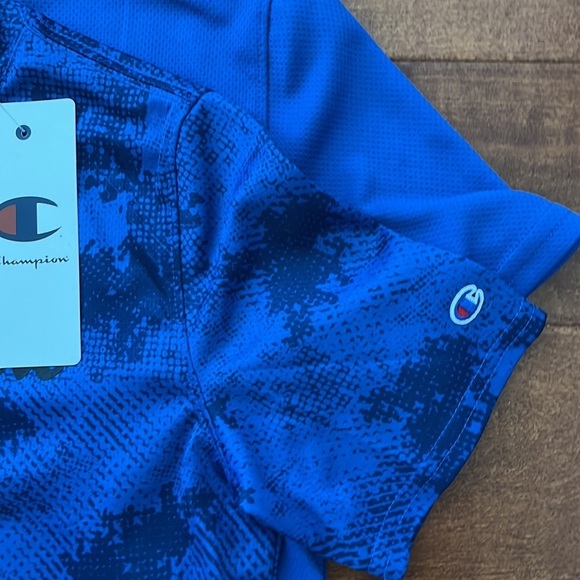Champion 2 blue shirts Size:L boys - Picture 8 of 16